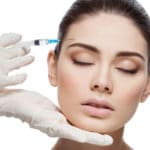 botox model getting injections