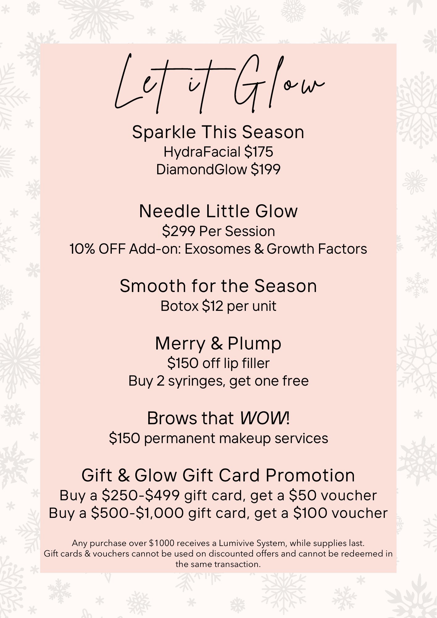 New November Specials | Rejuvenation Medical Aesthetics